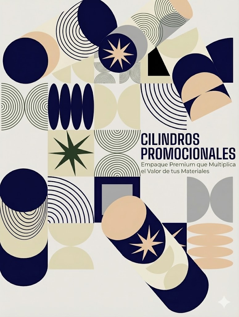 Cilindros Promocionales: Empaque Premium que Multiplica el Valor de tus Materiales